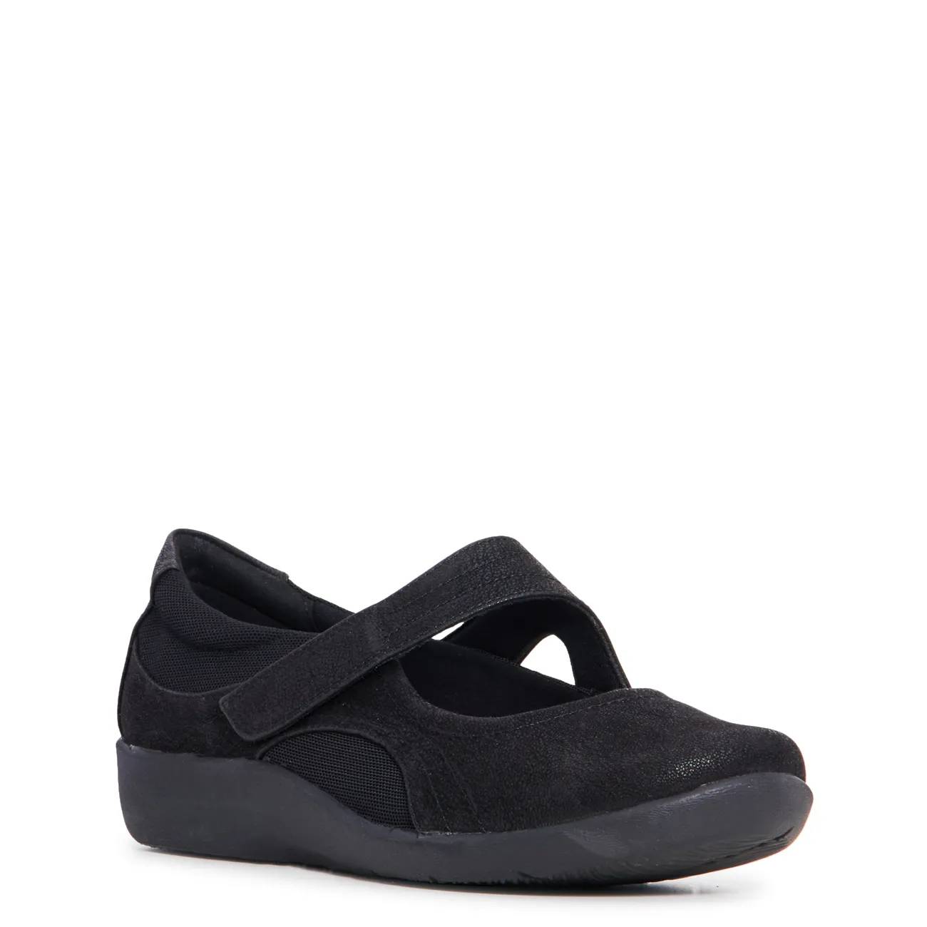 Clarks Sillian Bella Mary Jane  Wide Width Slip-On