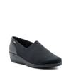 Women's Zahara Wide Width Wedge Slip-On BLACK view