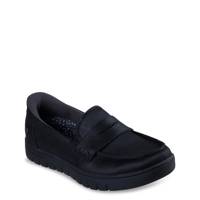 Women's Hands Free Slip-Ins Bobs Arch Comfort Sunset Wide Width Slip-On BLACK view