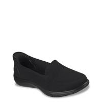 Women's On-The-Go Flex Radiant Wide Width Slip-On Shoe BLACK view