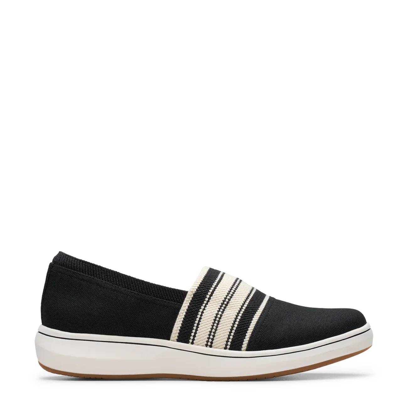 Clarks Women's Breeze Sky Mist Wide Width Slip-On