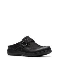 Carleigh Viola Wide Width Mule BLACK NUBUCK WIDE view