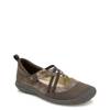 Rome Mary Jane Ballet Flat BROWN PRINT SUEDE view