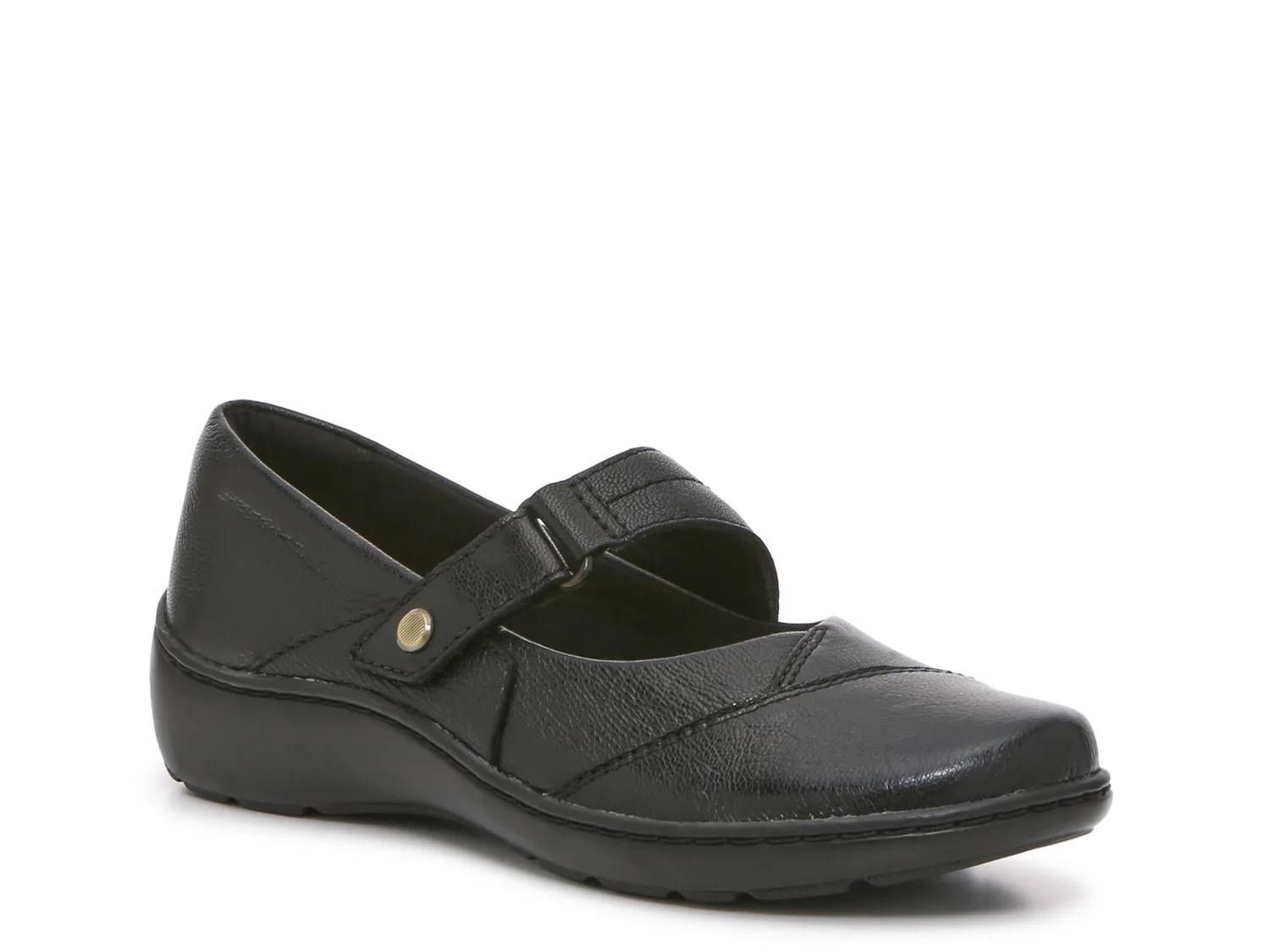 Clarks Women's Cora Gema Wide Width Mary Jane Flat