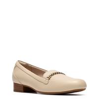 Women's Juliet Mia Wide Width Loafer CREAM LEATHER WIDE view