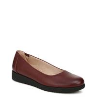 Women's Idea Ballet Flat WINE view