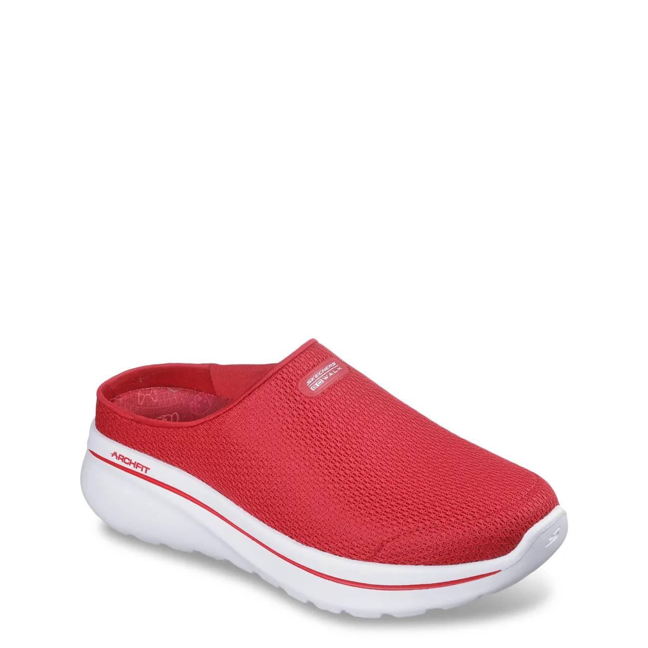 Skechers Women's Relaxed Fit Go Walk Arch Fit N'Joy Katie Wide Width Mule