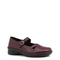 Women's Looper Wide Width Mary Jane BORDEAUX view
