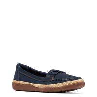 Women's Elaina Milly Slip On Shoe NAVY LEATHER view