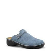 Women's Aster Clog DENIM WASHED SUEDE view