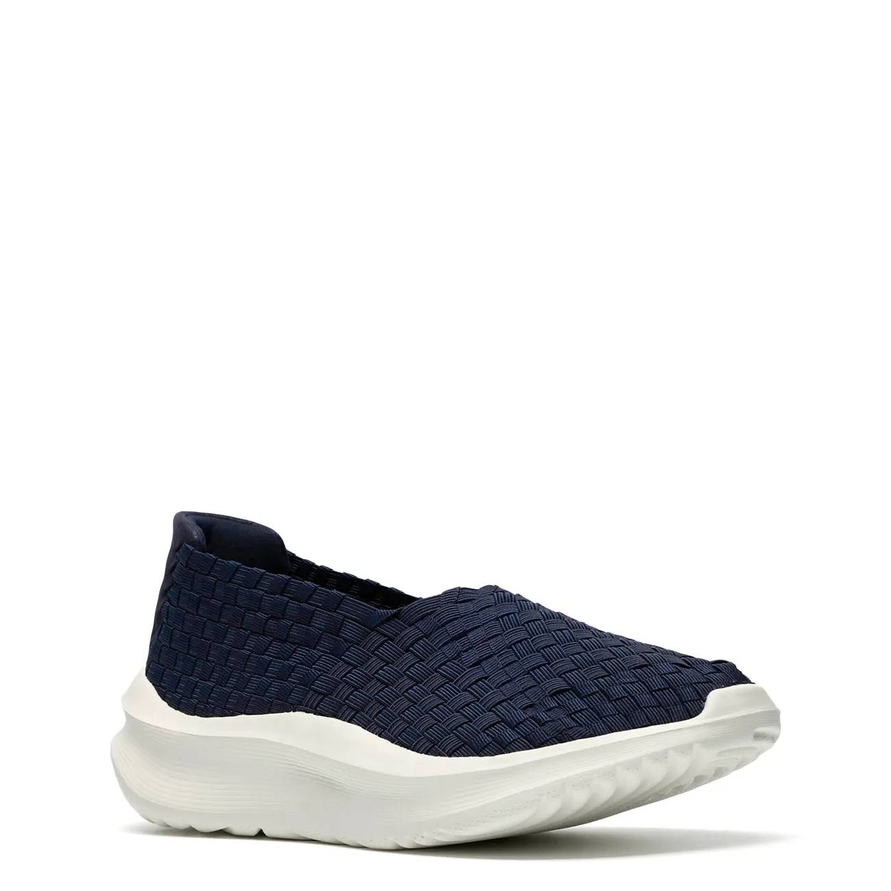 Clarks Women's Solevana Weave Wide Width Slip-on Shoe