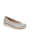 Women's Idea Ballet Skimmer Wide Width Flat SILVER view