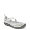 Women's Bianca Flat LIGHT GREY WIDE view