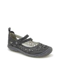 Women’s Bellerose Enco Wide Width Flat Shoe CHARCOAL WIDE view