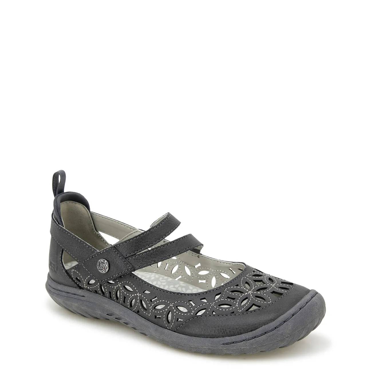 JBU by Jambu Women's Bellerose Enco Wide Width Mary Jane Flat