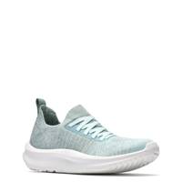 Women's Clarks Solevana Lace Up GREEN SYN view