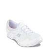 Women's Relaxed Fit: Hands Free Slip-Ins Webbing Bungee Sneaker WHITE view