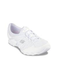 Women's Relaxed Fit: Hands Free Slip-Ins Webbing Bungee Sneaker WHITE view