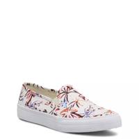 Women's Double Decker Island Print Slip-On Sneaker Grey/Pink view