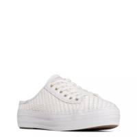 Women's Triple Kick Sneaker WOVEN NATURAL view