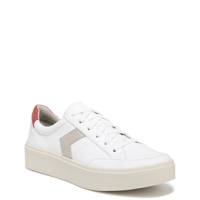 Women's Madison Lace Sneaker WHITE/RED view