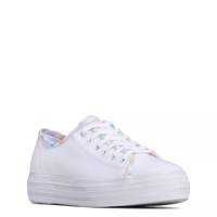 Women's Triple Kick Platform Sneaker WHITE/MULTI-COLOUR view