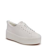Women's Skyler Platform Sneaker White Leather view