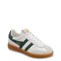 Women's Clyclone Leather Sneaker WHITE/EVERGREEN/GUM view