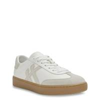 Women's Dash T-Toe Sneaker WHITE SUEDE view