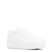 Women's Freshy Platform Sneaker White/Bone view