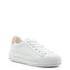 Women's Carol Wide Width Sneaker WHITE & SAND view