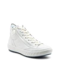 Women's Aurora Hi Wide Width Sneaker WHITE view