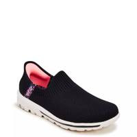 Women's Hands Free Slip-ins: GO WALK Travel - Tahiti Sunset Sneaker Black view