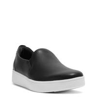 Women's Rally Slip-On BLACK LEATHER view