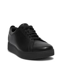 Women's Rally Sneaker BLACK LEATHER view