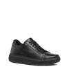 Women's D Graisy Low Top Sneaker BLACK OXFORD LEATHER view