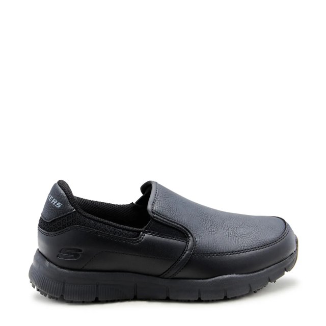 (取寄) スケッチャーズ ワーク レディース ナンパ - アンノッド SKECHERS Work women SKECHERS Work Nampa - Annod Black Skechers Women's Nampa Annod Slip-On Sneaker | The Shoe Co.