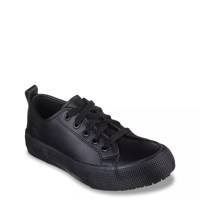 Women's Work Alvie Slip-Resistant Sneaker Black Leather view