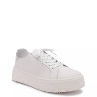 Women's Gamina Platform Sneaker White Leather view