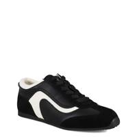 Women's Alma Sneaker BLACK LEATHER view