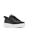 Women's Ona Ave Low Waterproof Sneaker Black Leather view