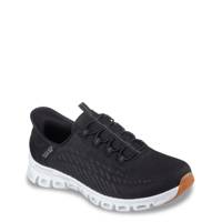 Women's Hands Free Slip-Ins: Glide-Step Wide Width Tranquility Sneaker BLACK WIDE view