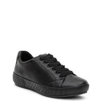 Women's Alexandria Wide Width Sneaker BLACK/BLACK view