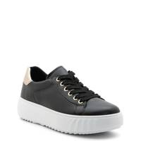 Women's Mikky Wide Width Sneaker BLACK/PLATINUM view