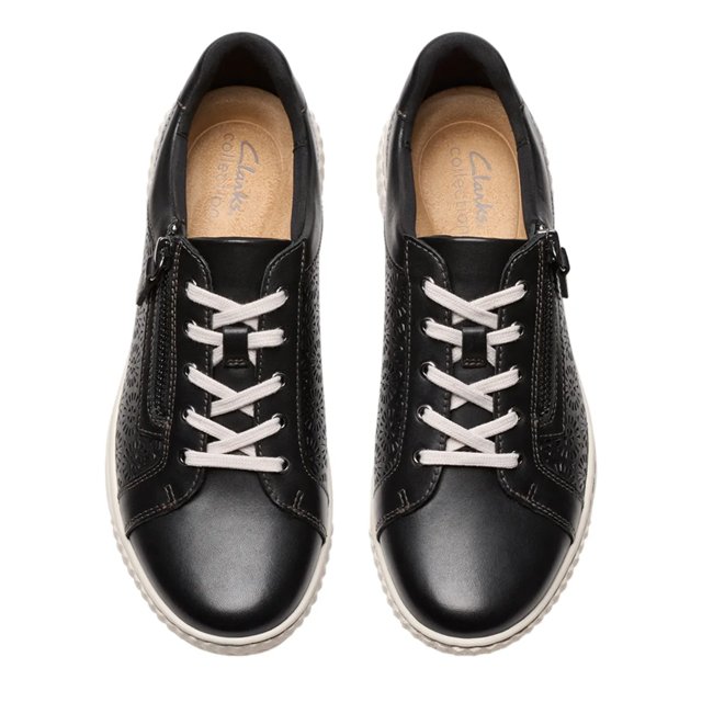 Clarks Women's Caroline Rio Leather Sneaker Wide | DSW Canada