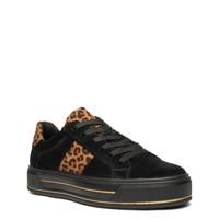 Women's Conifer Wide Width Sneaker BLACK/NUTS SUEDE view