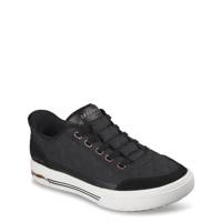 Women's Hands Free Slip-Ins Arch Fit Arcade Cuddle Steps Sneaker BLACK WIDE view