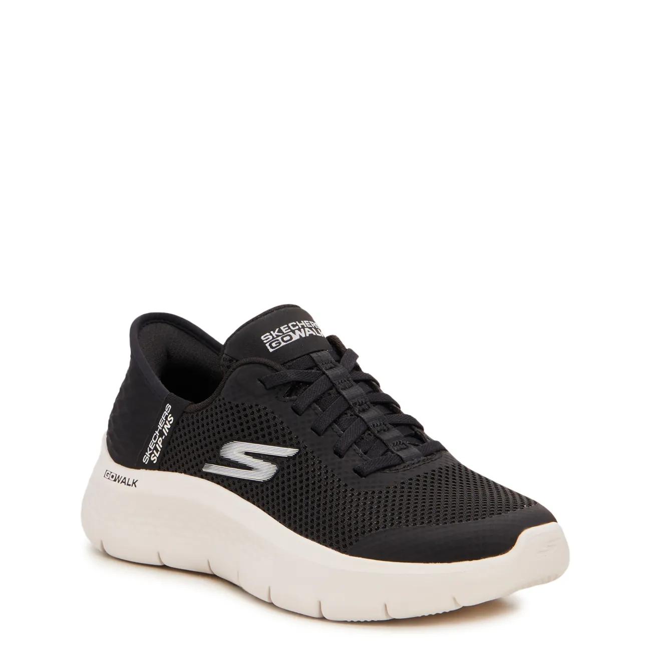 Women's Go Walk Flex Grand Entry Slip-on Sneaker In Black from The Shoe Company