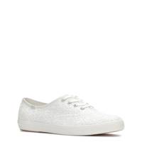 Women's Champion Eyelet Wide Width Sneaker WHITE view