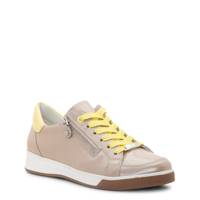 Women's Rei Low Sneaker NUDE/LIMONCELLO view